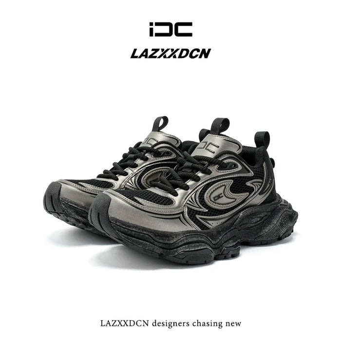 LAZXXDCN Designer Luxury Sports Shoes Unisex New Men's Thick Sole Personalized Running Shoes Women Trendy Jogging Shoes Athletic