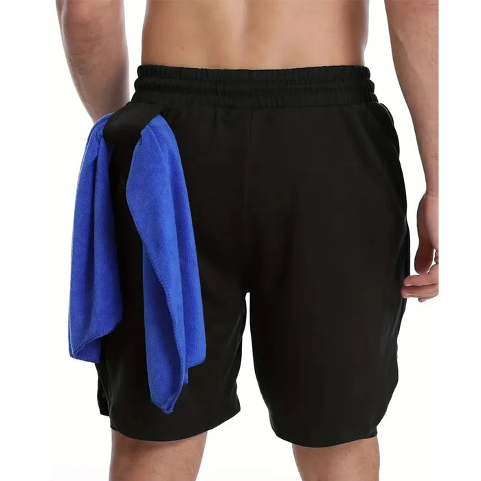 Running Shorts Men Gym Sports Shorts 2 In 1 Quick Dry Workout Training Gym Fitness Jogging Short Pants Summer Men Shorts