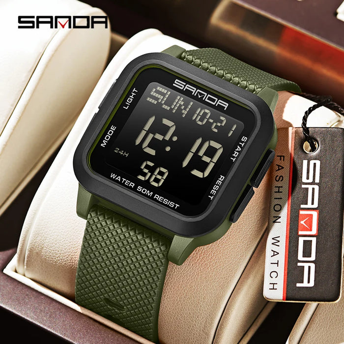 SANDA 2194 G- Style Military Watch Men Digital Shock Sports Watches For Man Waterproof Electronic Wristwatch Men's Wristwatches