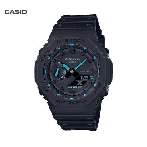 Casio GA-2100 Men's Pilot Series GSHOCK Black Waterproof Versatile Extreme Fashion Student Sports Electronic Watch Calendar