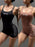 Darc Women Bodysuit Wolf Head Sport Sportswear Hardcore Gym Fitness Suit Camisole Brushed Fabric Nude Feel Push Up Bodysuit